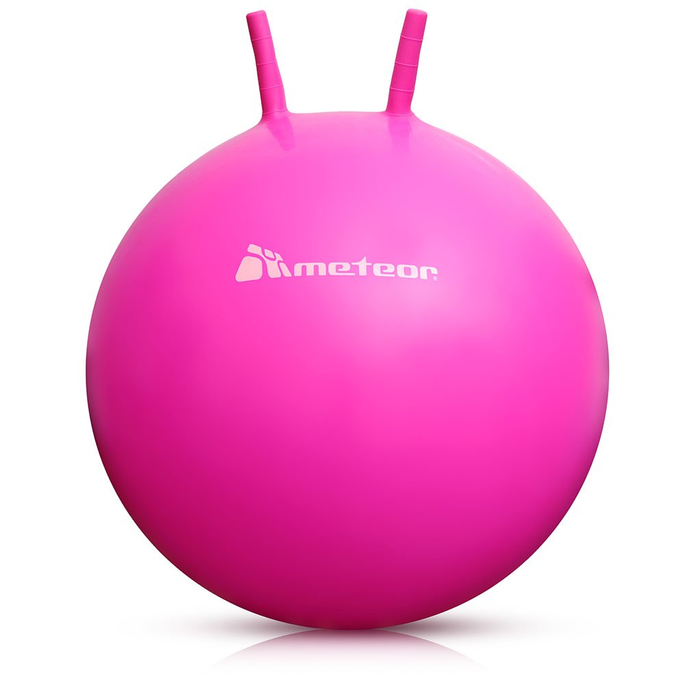 BOUNCY BALL METEOR 55 cm WITH HORN HANDLES