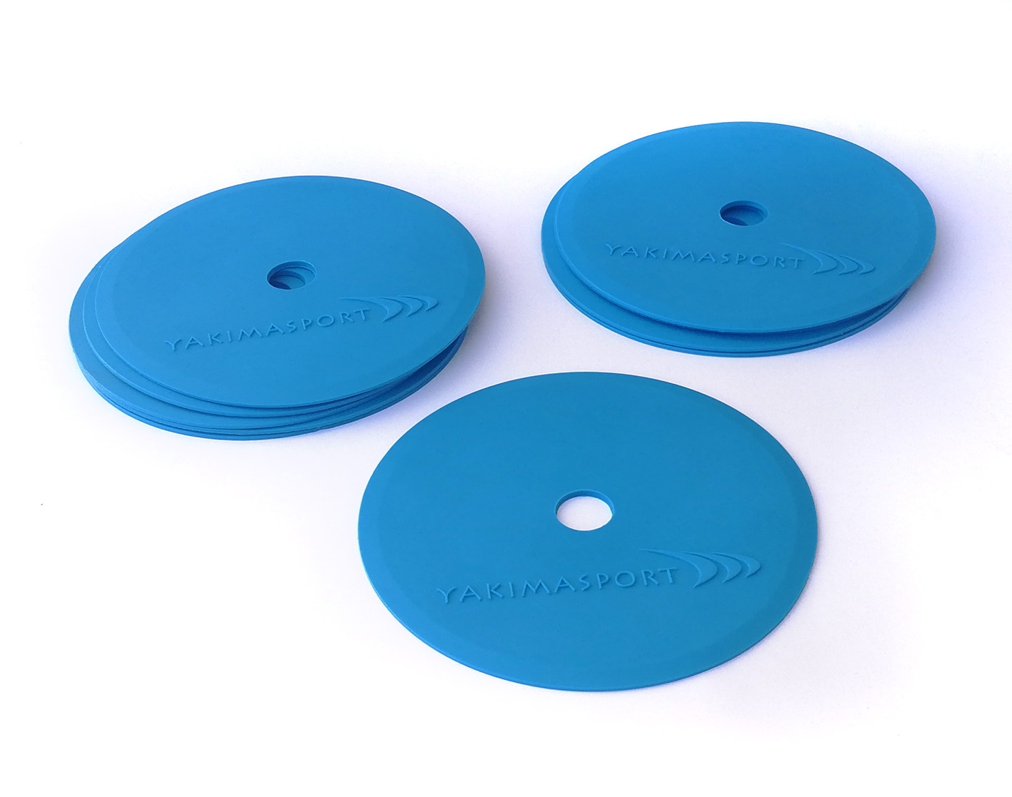 Training markers (marking mats) - 10 blue in a set Yakimasport