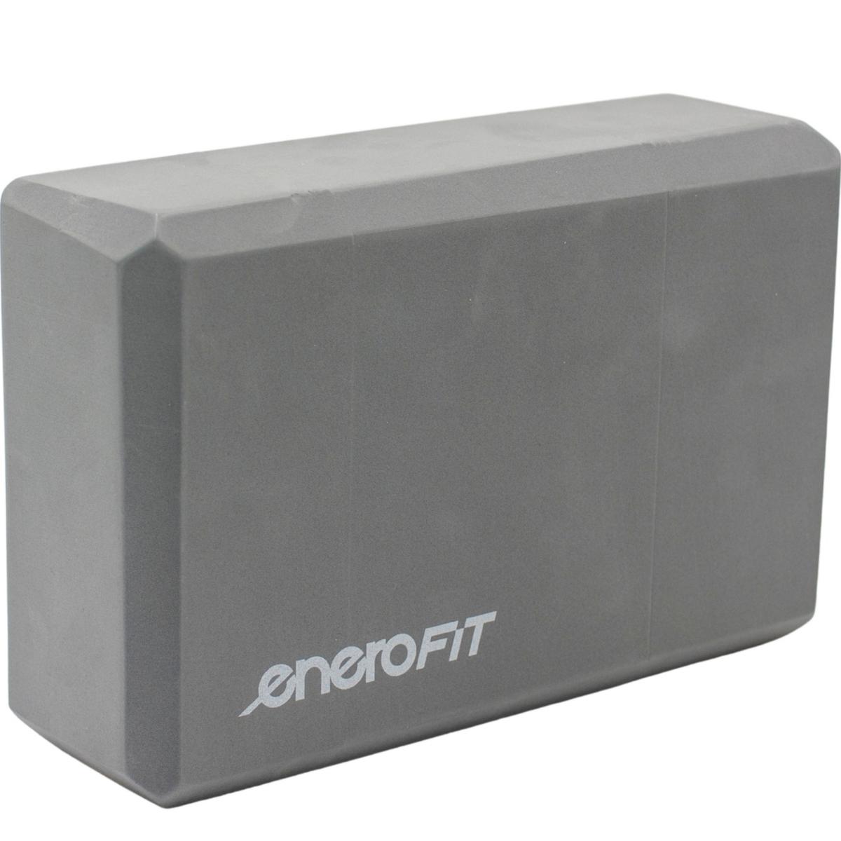 BLOCK CUBE FOR YOGA EXERCISE PILATES FITNESS GREY ENERO FIT