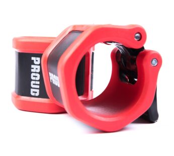 Fasteners for 50mm weight bar TPR COLLARS PROUD : Red