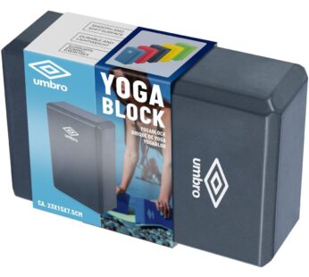 UMBRO BLOCK CUBE for training, yoga, pilates, fitness, black