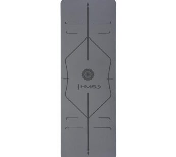 Yoga mat YM10 YOGA MAT TPE GRAY Small businesses HMS