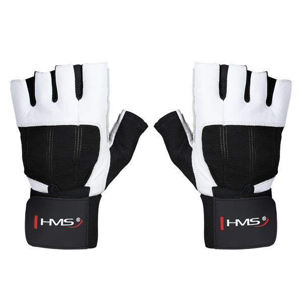 RST04 SIZE S FITNESS GLOVES HMS (WHITE-BLACK)