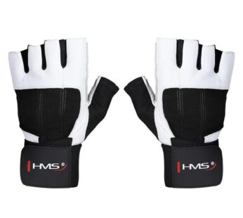 RST04 SIZE XL FITNESS GLOVES HMS (WHITE-BLACK)