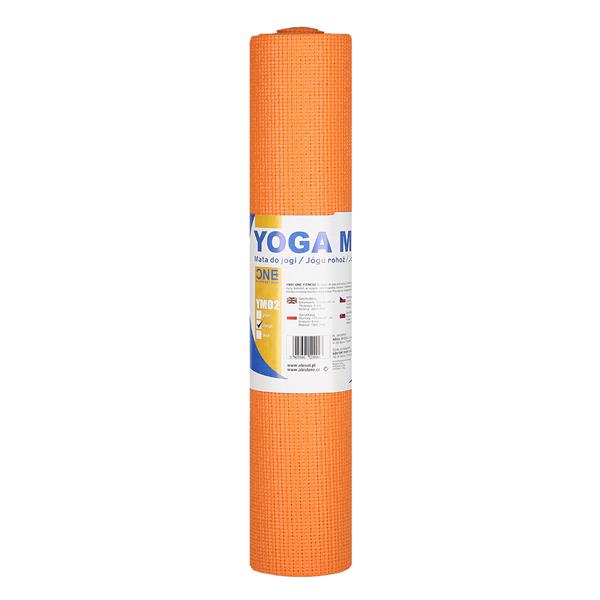 Yoga mat YM02 ONE FITNESS Orange