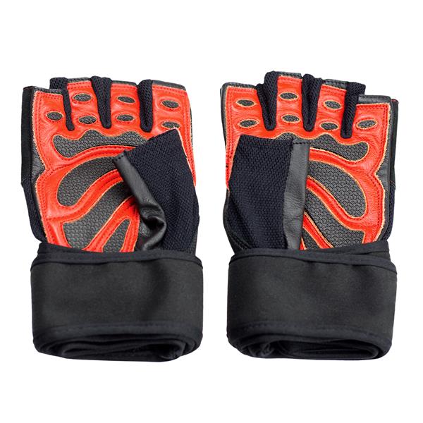 RST01 S SIZE MEN'S FITNESS GLOVES HMS (black - red)