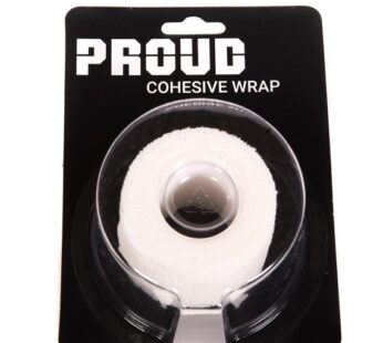 Training armbands COHESIVE WRAP PROUD : White – 50mm