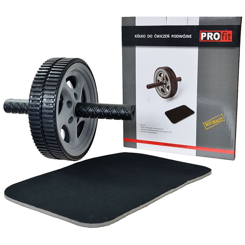 Exercise wheel with carpet DK 3218N