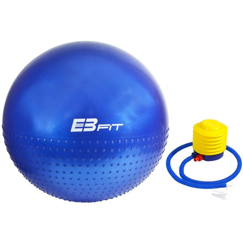 Exercise ball with Half Fit EB FIT massager 1029511